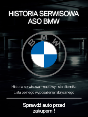 BMW HISTORIA SERWISOWA