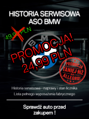 BMW HISTORIA SERWISOWA
