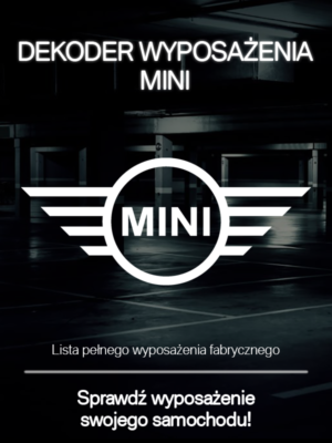 MINI LISTA WYPOSAŻENIA