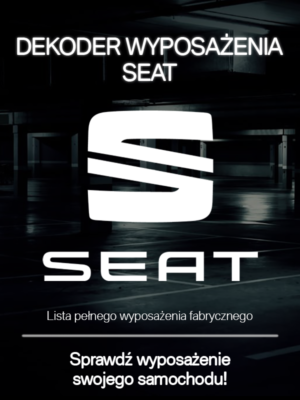 SEAT LISTA WYPOSAŻENIA